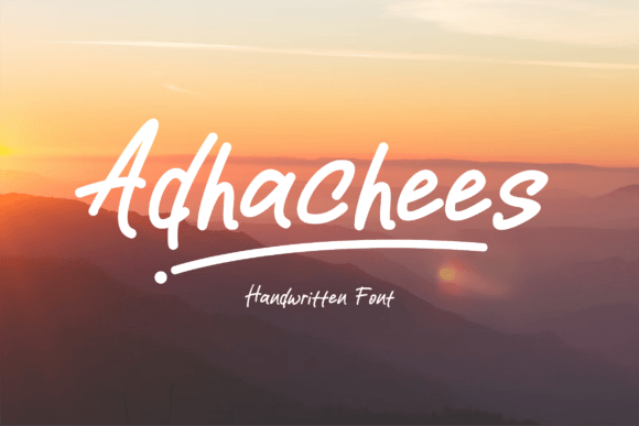 Adhachees Font for Bold Branding and Clear Messaging
