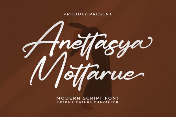 Anettasya Mottarue – A Modern Script Font for Editorial Design