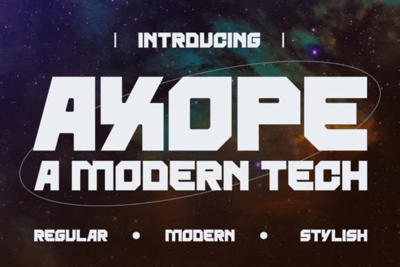 Axope: A Bold Sans Serif Font for Modern Branding