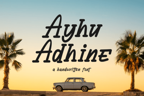 Ayhu Adhine Font for Professional Branding