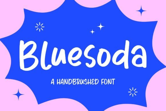 Bluesoda: A Modern Handwritten Font for Web Design