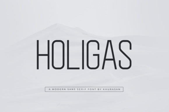 Boost Your Brand with the Holigas Font