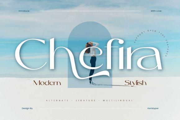 Chefira: A Modern Sans Serif for Real-World Design