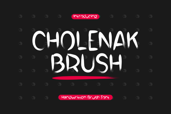 Cholenak Brush for Branding: A Modern Font with Bold Personality