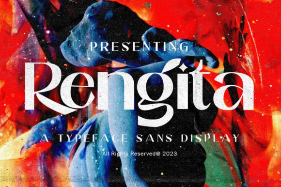 Discover Rengita: A Serif Font for Luxury Branding