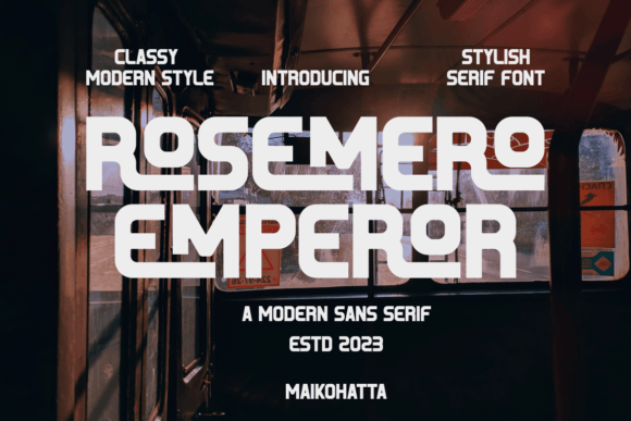 Discover Rosemero Emperor for Modern Web Design