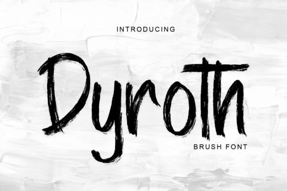 Dyroth: A Modern Script Font for Dynamic Web Designs