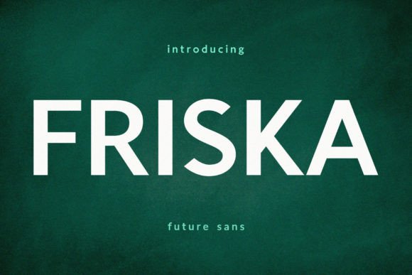 Friska: A Modern Sans Serif Font for Editorial Elegance