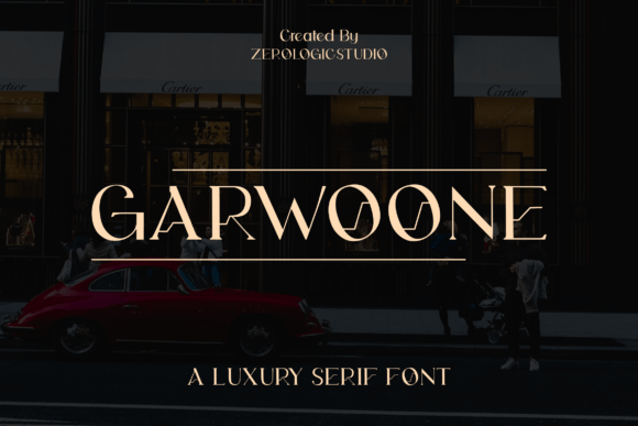 Garwoone Serif Font for Modern Branding and Marketing