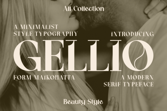 Gellio Serif Font for Bold Branding