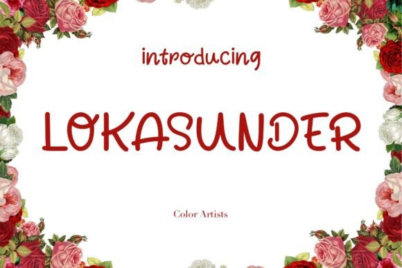 Lokasunder: A Bold Typeface for Editorial Design