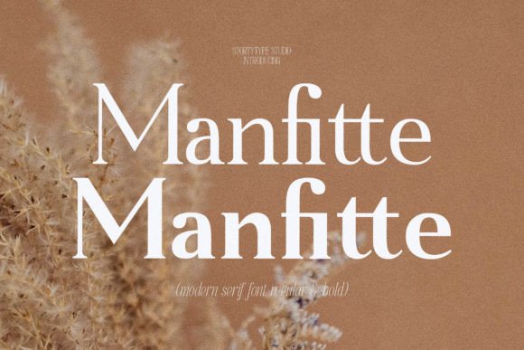 Manfitte: A Serif Font That Elevates Handmade Creations