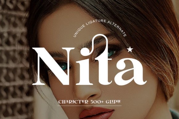 Nita Serif Font for Editorial Design