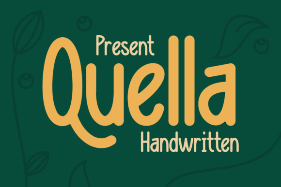 Quella Font for a Modern Editorial Touch