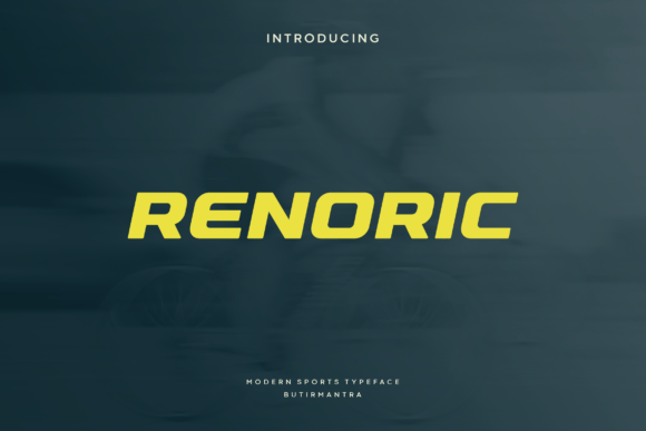 Renoric: A Modern Sans Serif for Bold Branding