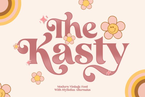 The Kasty: A Modern Serif Font for Digital Branding