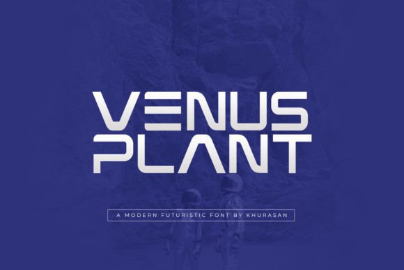Venus Plant Font for Modern Web Design