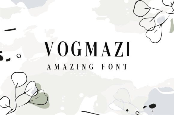 Vogmazi: A Quirky Serif Font for Bold Branding